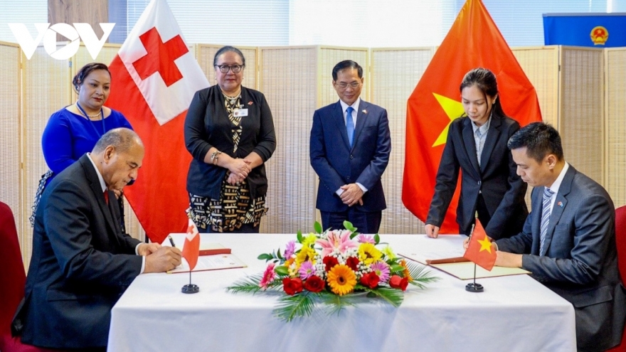 Vietnam and Tonga established diplomatic relations